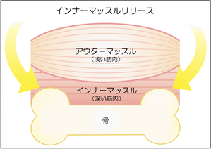インナーマッスルをほぐす